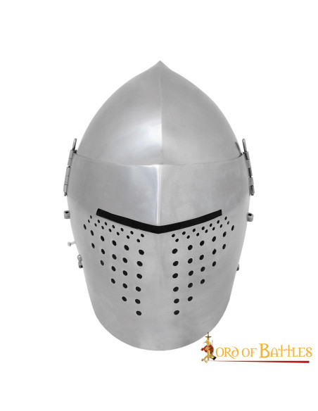 Bacinella Medievale con Visiera, Età...