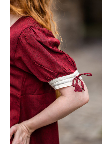 Abito estivo medievale con lacci