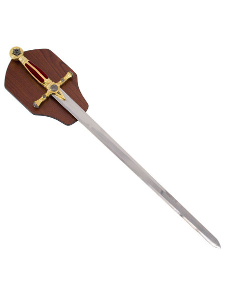 Spada massonica cadetta con supporto...