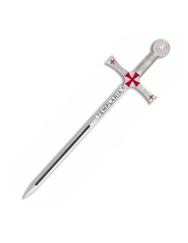 Mini Templari Spada, 17.4 cm.
 Finiture-Argento