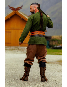 Tunica vichinga Ivar, verde 2