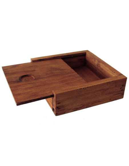 scatola di legno per stelle