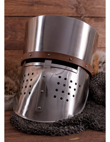 Elmo medievale crociato, anno 1180