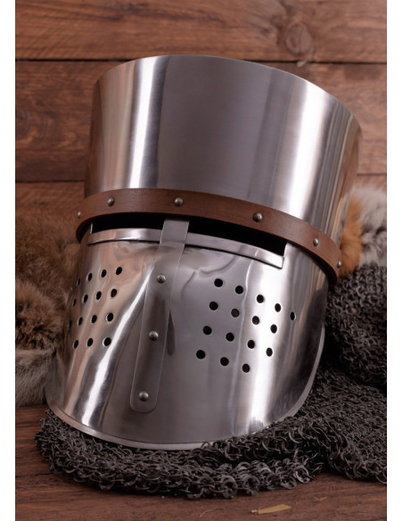 Elmo medievale crociato, anno 1180