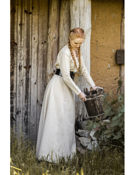 Tunica lunga color crema per dama...