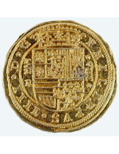 Moneta d'oro 100 scudi, 4 cm. 2