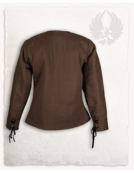 Gambeson medievale in cotone modello...