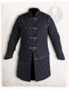 Gambeson medievale modello Arthur, nero