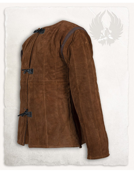 Gambeson medievale in pelle...
