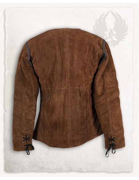 Gambeson medievale in pelle...