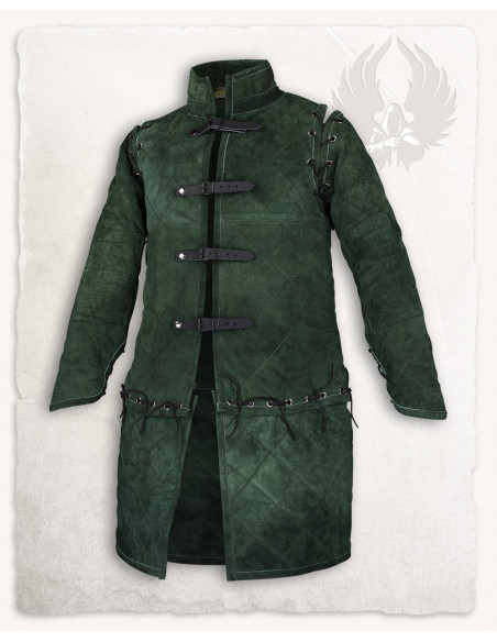 Gambeson medievale in pelle...