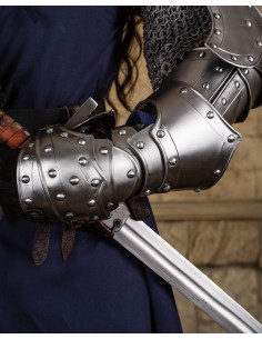 Guanti medievali modello Balthasar, finitura lucida 2