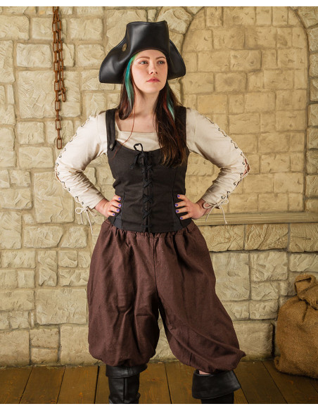 Bustier da donna pirata modello Lea,...