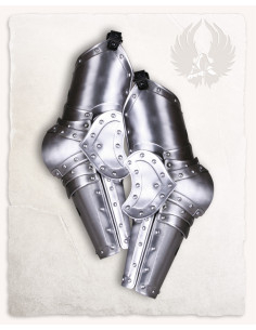 Armi medievali modello Balthasar, finitura lucida