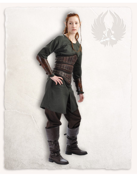 Corpetto medievale in pelle modello...