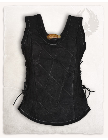 Corpetto medievale in pelle modello...