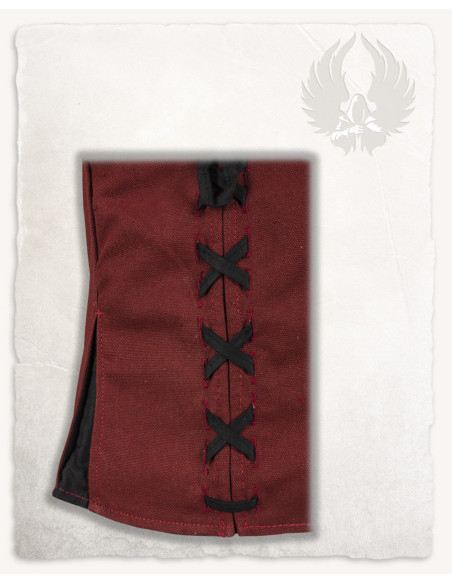 Corpetto medievale in pelle modello...