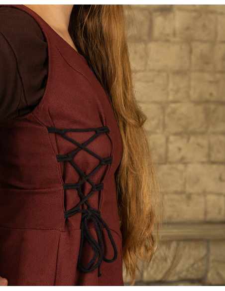 Abito medievale in tela modello Uma,...