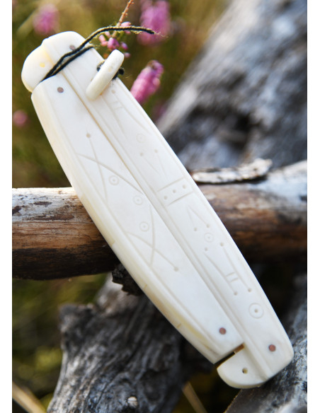 Pettine in osso medievale (12 cm.)