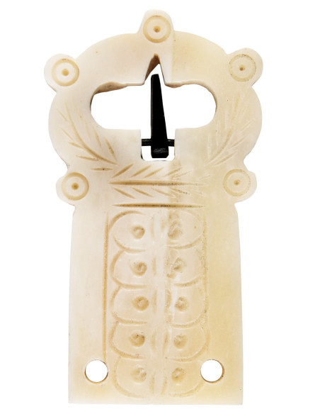 Fibbia della cintura in osso