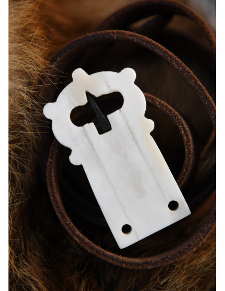 Fibbia della cintura in osso