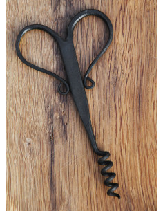 Cavatappi medievale forgiato a mano (16 cm.) 2