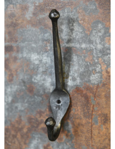 Appendiabiti medievale in ferro battuto (16 cm.) 2