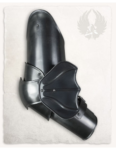 Armi medievali modello Ortwin, finitura annerita