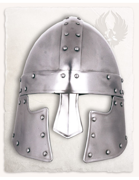 Barbuta medievale modello Halanor,...