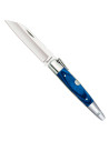 Numero modello machete con coltello a cricchetto resistenza blu. 0 (foglia 8 cm.)