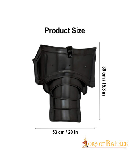 Spallacci da guerriero medievale in...