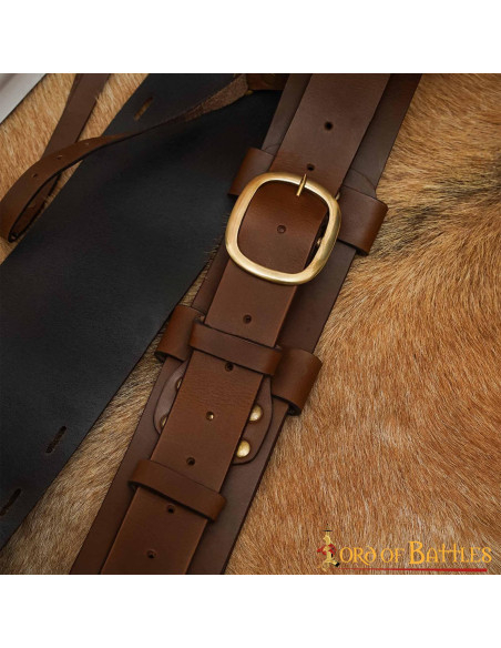 Fodero medievale in pelle per la... Fodero medievale in pelle per la...