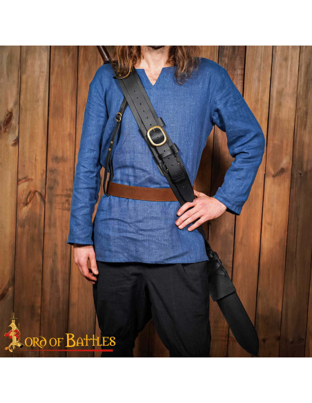 Fodero medievale in pelle per la... Fodero medievale in pelle per la...