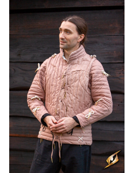 Gambeson cavalleresco medievale in...