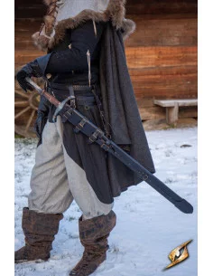 Fodero regolabile per spade in nero (75-96 cm.)