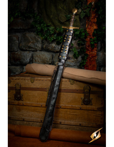 Fodero regolabile per spade in nero... Fodero regolabile per spade in nero...