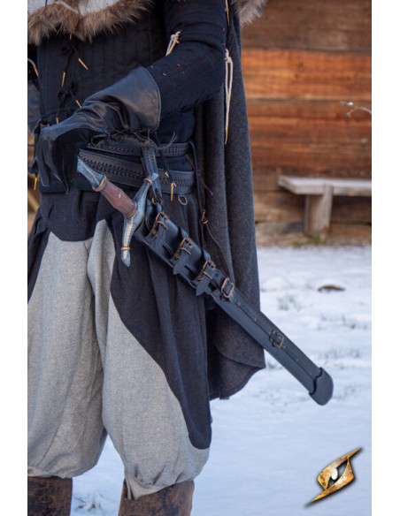 Fodero regolabile per spade in nero... Fodero regolabile per spade in nero...