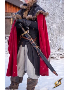 Fodero con cintura per spade in pelle sintetica, colore... 2