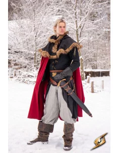 Fodero con cintura per spade in pelle sintetica, per... 2