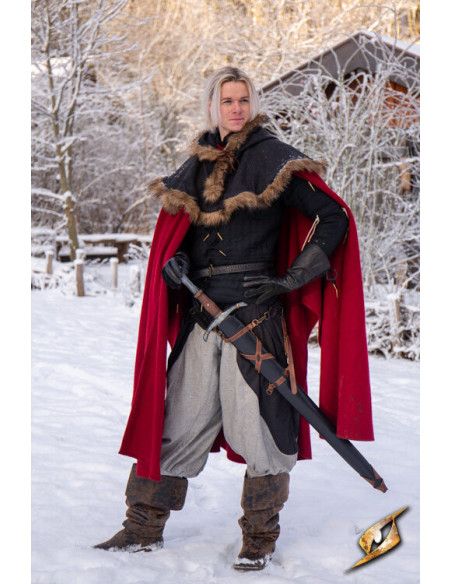 Fodero con cintura per spade in pelle... Fodero con cintura per spade in pelle...