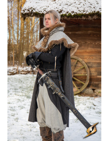 Fodero regolabile per spade in pelle... Fodero regolabile per spade in pelle...