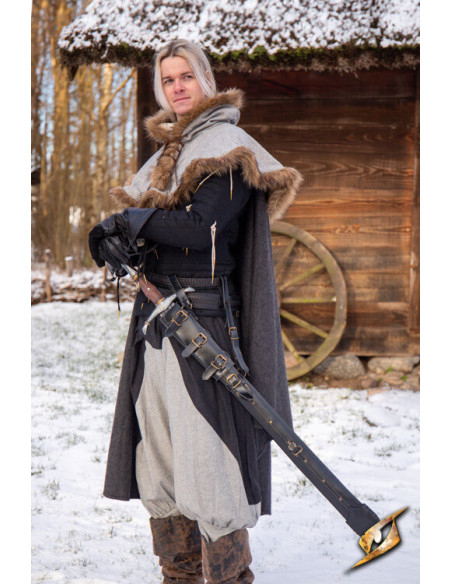 Fodero regolabile per spade in pelle... Fodero regolabile per spade in pelle...