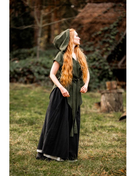 Tunica verde da arciere medievale,...