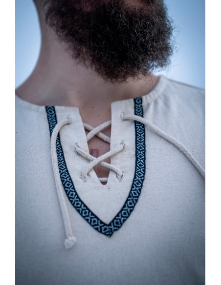 Camicia medievale da uomo modello...