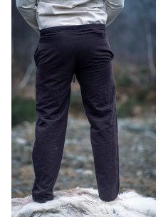 Pantaloni medievali modello Hermann, marrone scuro 2