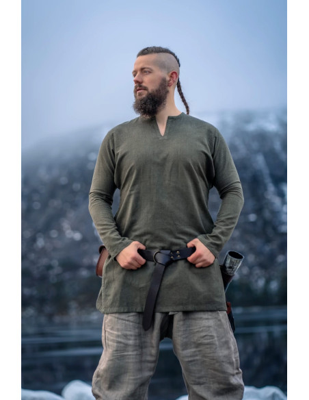 Tunica vichinga in lino modello...