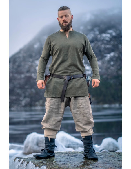 Tunica vichinga in lino modello...