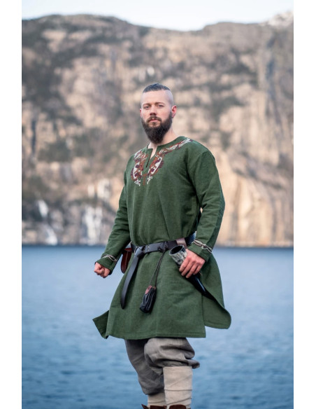 Tunica vichinga di Snorri con ricamo...