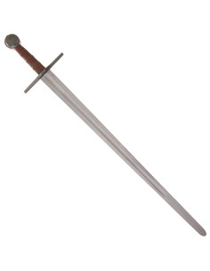 Spada gotica funzionale a una mano, pomello rotondo