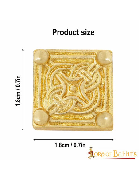 Confezione da 5 ornamenti vichinghi...